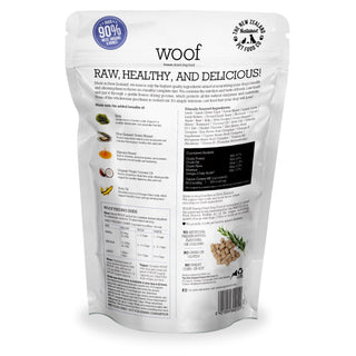 The New Zealand Natural Pet Food Co. Woof Lamb Recipe Freeze-Dried Dog Food, 9.9-oz bag