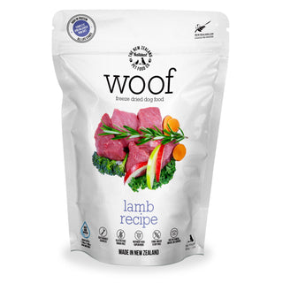 The New Zealand Natural Pet Food Co. Woof Lamb Recipe Freeze-Dried Dog Food, 9.9-oz bag