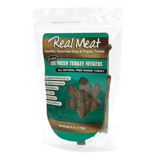 The Real Meat Company Air-Dried Turkey Neckers Dog Treats