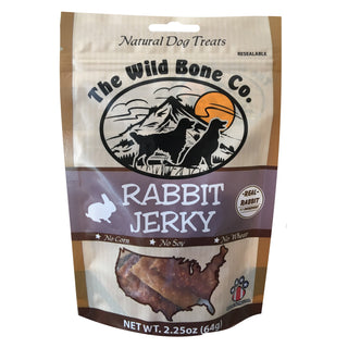 The Wild Bone Co. Rabbit Jerky for Dogs