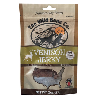 The Wild Bone Co. Venison Jerky for Dogs