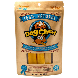 Tibetan Dog Chews Cheese Treat for Dogs, Small, 3 Sticks