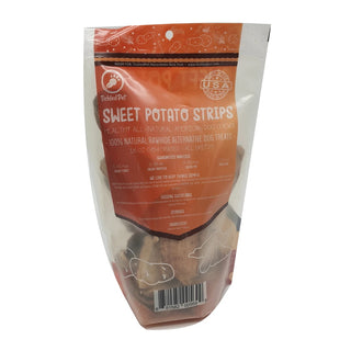 Tickled Pet USA Sweet Potato Chews Rawhide Alternative Dog Treat, 16-oz Bag