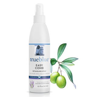 True Blue Easy Comb Detangling Spray for Dogs, 8-oz Bottle