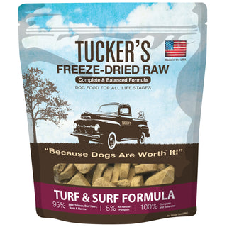 Tucker's Surf & Turf Freeze-Dried Dog Food, 14-oz Bag