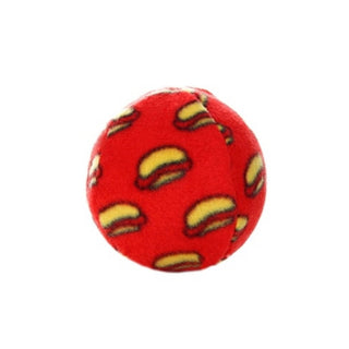 Tuffy Mighty Ball Squeaky Dog Toy, Medium, Red