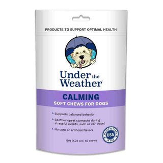 Under the Weather Calming Soft Chews for Dogs, 60-Count