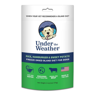 Under The Weather Hamburger, Rice & Sweet Potato Freeze-Dried Bland Diet for Dogs