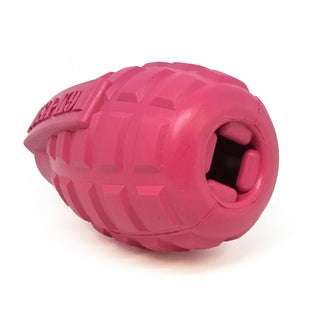 USA-K9 Grenade Pink Durable USA Dog Toy & Treat Dispenser, Medium