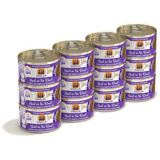 Weruva Classic Cat Meal or No Deal Chicken & Beef Pate Canned Cat Food, 3-oz can, Case of 12