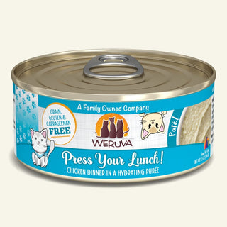 Weruva Classic Cat Meows n' Holler PurrAmid Chicken & Shrimp Pate Canned Cat Food, 5.5-oz can, Case of 8