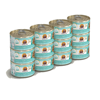 Weruva Classic Cat Meows n' Holler PurrAmid Chicken & Shrimp Pate Canned Cat Food, 3-oz can, Case of 12