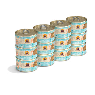 Weruva Classic Cat Stew's Clues Turkey, Chicken & Salmon in Gravy Stew Wet Canned Cat Food, 2.8-oz can, Case of 12