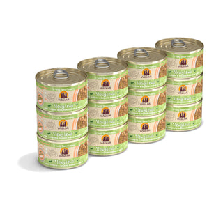 Weruva Classic Cat Stewy Lewis Lamb, Chicken & Salmon in Gravy Stew Canned Cat Food, 2.8-oz can, Case of 12