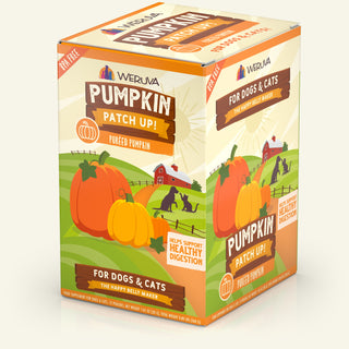 Weruva Pumpkin Patch Up! Dog & Cat Food Supplement Pouches, 1.05-oz, case of 12