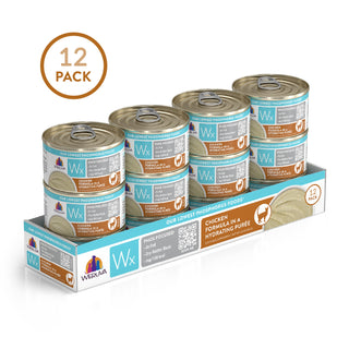 Weruva Wx Phos Focused Chicken Formula Grain-Free Puree Wet Cat Food, 3-oz can, case of 12