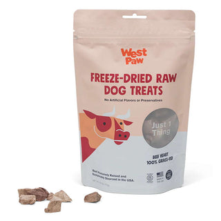 West Paw Freeze-Dried Beef Heart Dog Treats