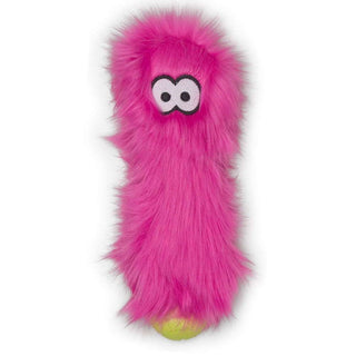 West Paw Rowdies Custer Squeaky Plush Dog Toy, Pink