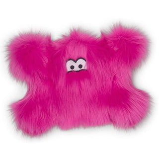 West Paw Rowdies Froid Squeaky Plush Dog Toy, Pink