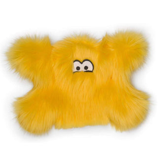 West Paw Rowdies Froid Squeaky Plush Dog Toy, Yellow