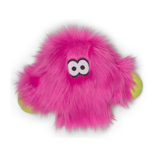 West Paw Rowdies Taylor Squeaky Plush Dog Toy, Pink