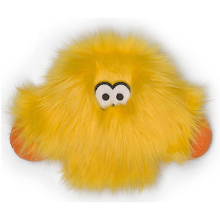 West Paw Rowdies Taylor Squeaky Plush Dog Toy, Yellow