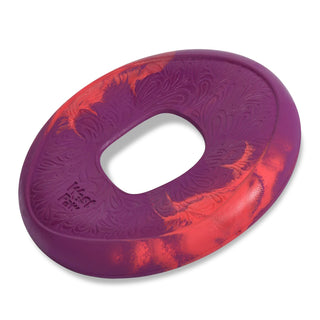 West Paw Seaflex Sailz Disc Dog Toy, Hibiscus Red