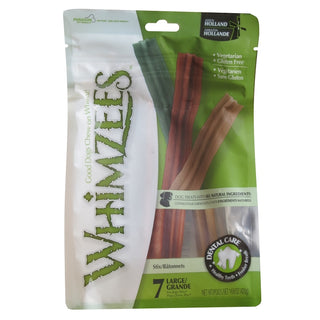 Whimzees Stix Dental Dog Treats, Large