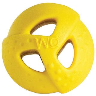  WO Ball USA Dog Toy, Yellow