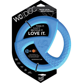 WO Disc Dog Toy, Blue