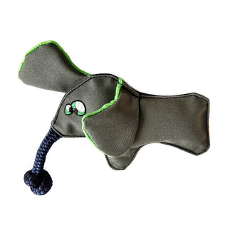 WO Wild Elephant Plush Dog Toy