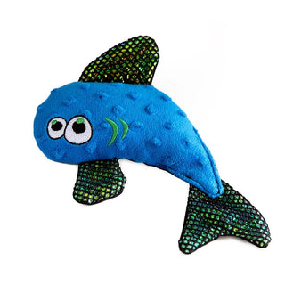 WO Wild Fish Plush Dog Toy