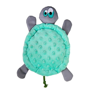 WO Wild Turtle Plush Dog Toy