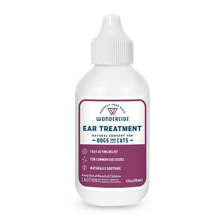 Wondercide Ear Mite Treatment for Dogs & Cats, 2-oz Bottle