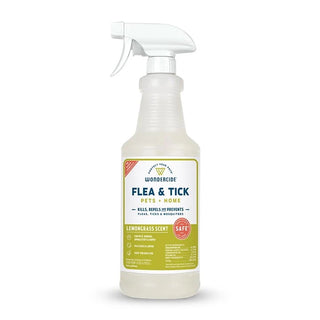 Wondercide Flea & Tick Spray Lemongrass Formula for Pets + Home, 16-oz Bottle