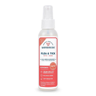 Wondercide Flea & Tick Spray Peppermint Formula for Pets + Home, 4-oz Bottle