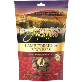 Zignature Lamb Formula Ziggy Bars Biscuit Dog Treats