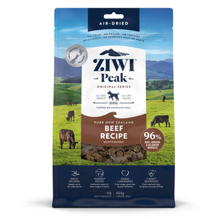 Ziwi Air-Dried Beef Recipe Food For Dogs, 16-oz Bag