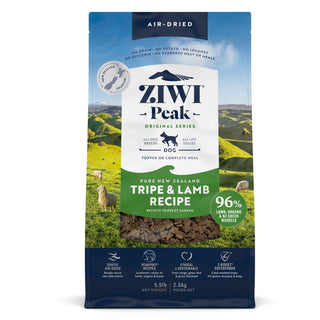 Ziwi Air-Dried Tripe & Lamb Recipe Food For Dogs, 5.5-lb Bag