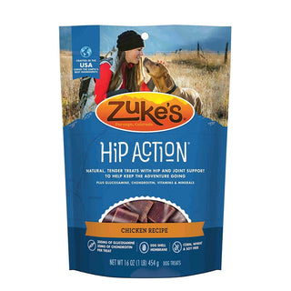 Zuke's Hip Action Chicken Recipe Dog Treats, 1 lb