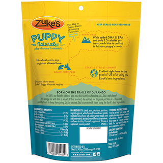 Zuke's Puppy Naturals Lamb & Chickpea Recipe Dog Treats, 5-oz bag