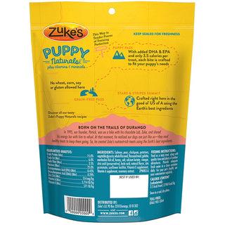 Zuke's Puppy Naturals Salmon & Chickpea Recipe Dog Treats, 5-oz bag